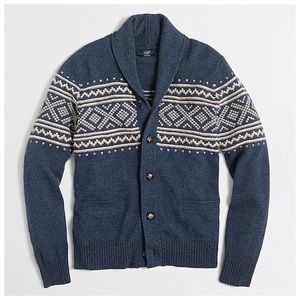 J Crew 100% Lambs Wool Cardigan